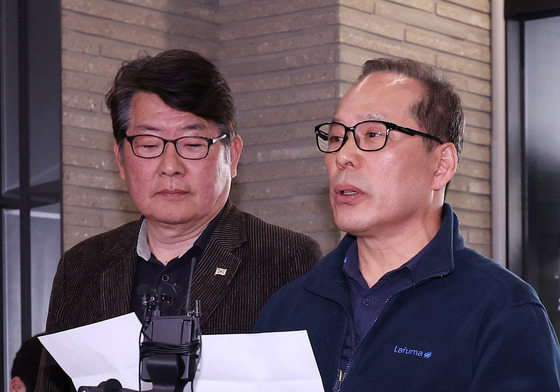 조정훈 당협위원장 둘러싼 의혹 제기하는 마포갑 광역·기초의원들