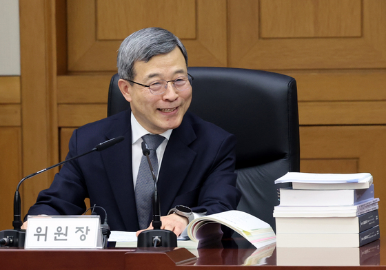 인사말하는 이동원 양형위원장