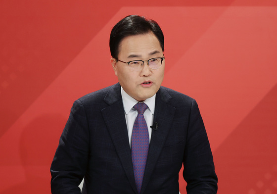'국힘 대구시장 경선 후보 토론회' 발언하는 홍석준