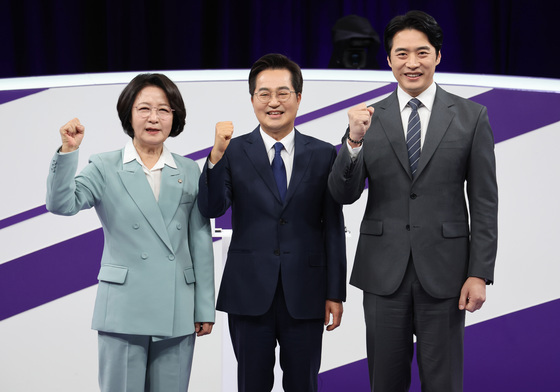 민주 경기지사 후보 3인에 당선 시 첫 행보 물어보니