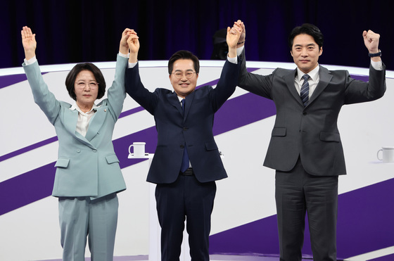 한준호·추미애·김동연, 신도시·주택·K컬처 설전…경기지사 토론회(종합)