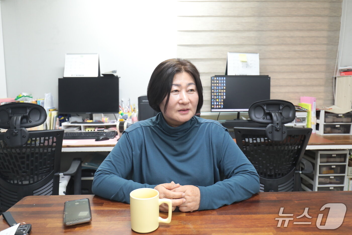 본문 이미지 - 30일 울산 북구 소재 공동생활가정 '겨자씨'에서 시설장 구점득 씨가 인터뷰하고 있다.2026.3.30..ⓒ 뉴스1 김세은 기자