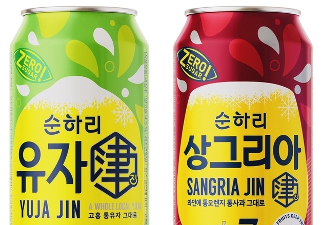 "통과일 그대로 동결침출"…순하리 유자진·상그리아진 출시