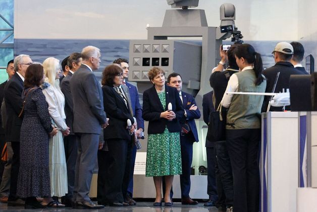 [포토] 대만 중산과학원 방문한 美상원의원단