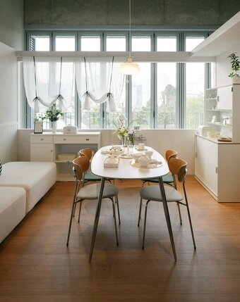 본문 이미지 - 동화기업 동화자연마루 오늘의집 북촌 쇼룸 바닥재 협업(동화기업 제공)