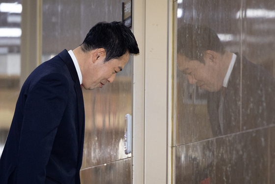 우원식 국회의장 면담 들어서는 장동혁 대표