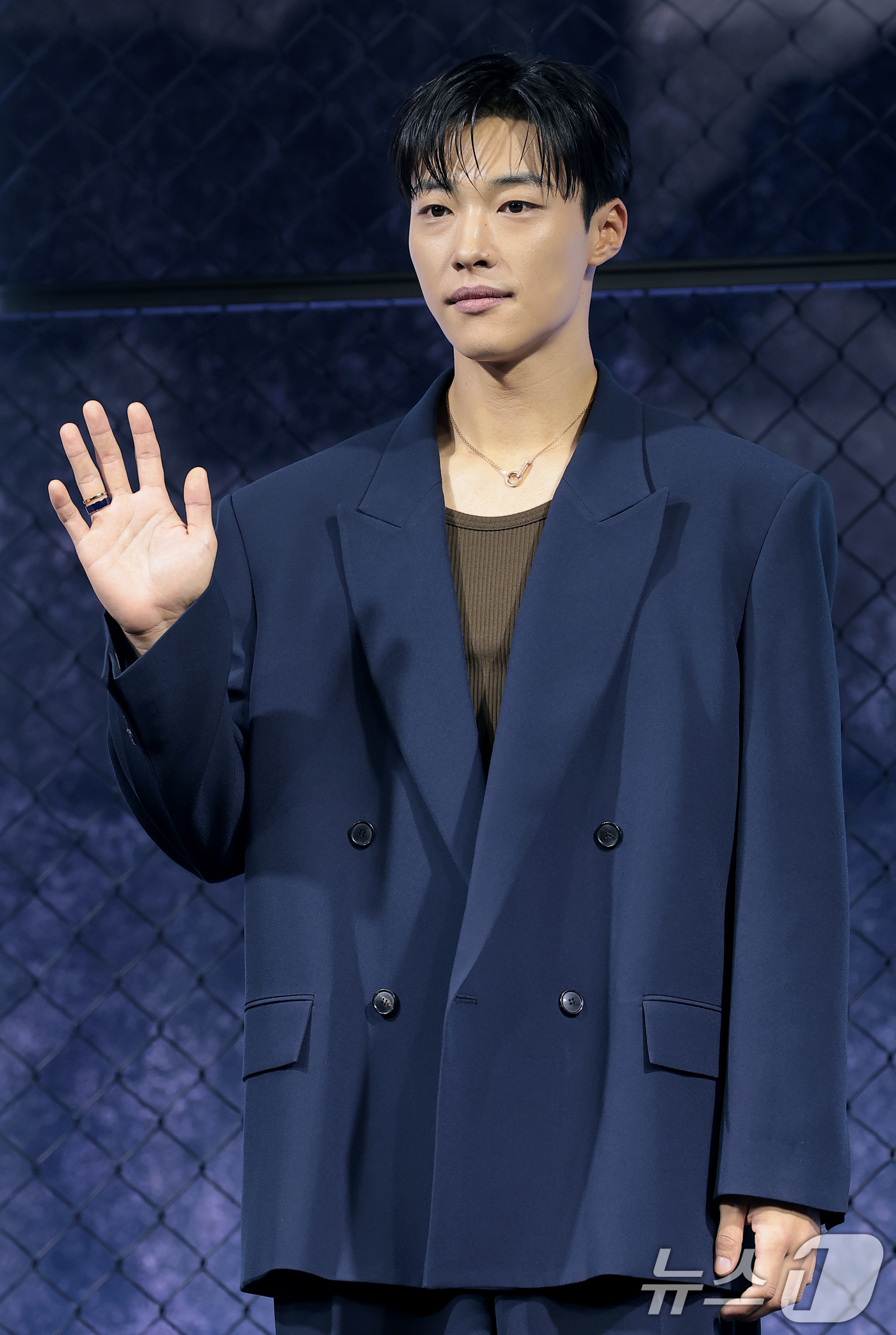 (서울=뉴스1) 권현진 기자 = 배우 우도한이 31일 오전 서울 중구 앰배서더 서울 풀만 호텔에서 열린 ‘사냥개들’ 시즌 2(극본 김주환/연출 김주환) 제작발표회에서 포즈를 취하고 …