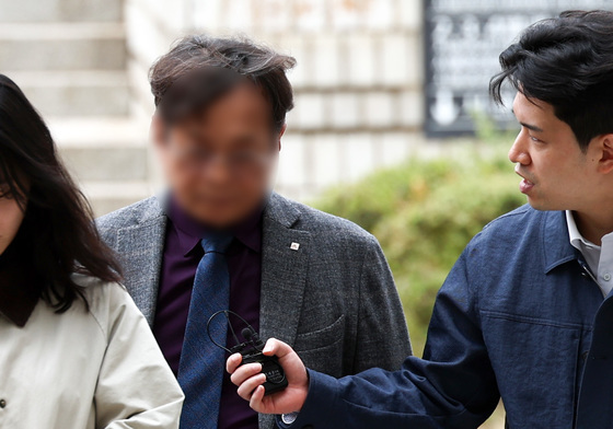 영장실질심사 출석하는 '전분당 담합 의혹' 사조CPK 대표