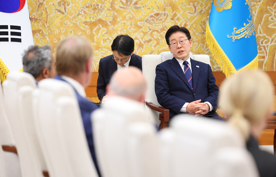 이재명 대통령, 미국 하원의원단 접견