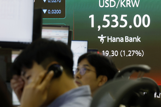 1530원 넘은 환율, 금융위기 이후 최고…은행 건전성 관리 '비상'