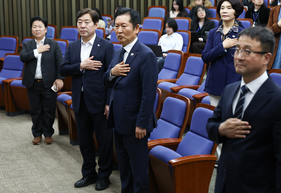 정청래 "역대 가장 빠른 추경"…한병도 "상임위도 속도전"