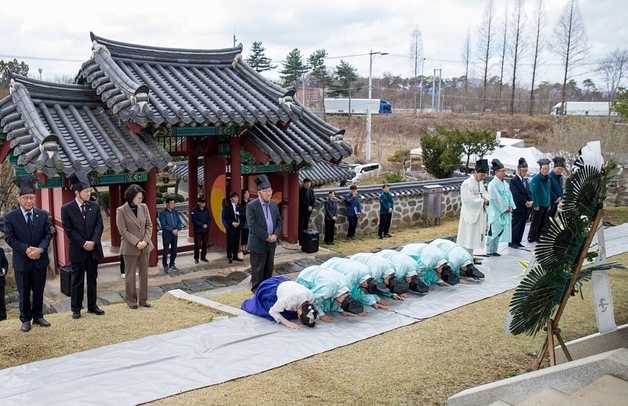 진천군, 보재 이상설 선생 순국 109주기 추모 행사 개최