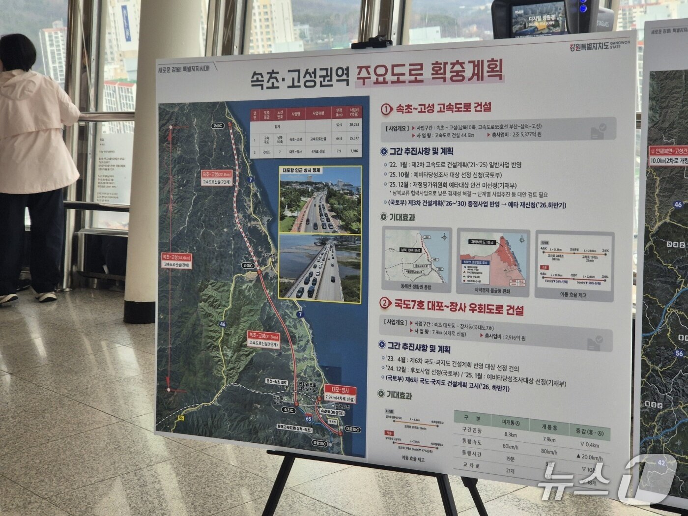 본문 이미지 - 강원 속초·고성권 주요도로 확충계획.2026.3.31/뉴스1 윤왕근 기자