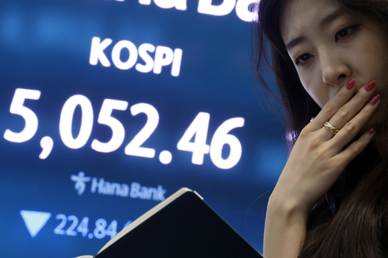 5100선 무너진 코스피 지수