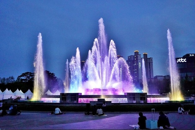 고양시 '노래하는 분수대', BTS 콘서트 맞춰 4일부터 특별 공연