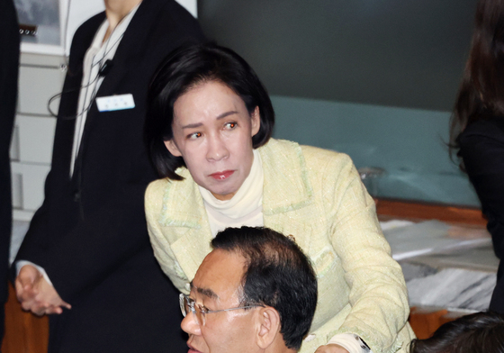 대화 나누는 주호영·이인선