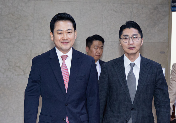 주호영 국회부의장 만나러 가는 장동혁 대표