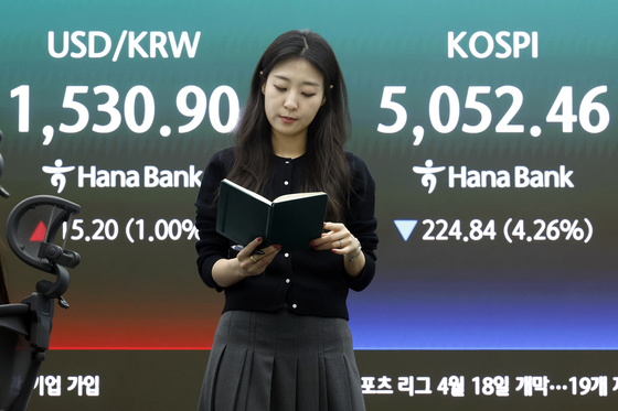 5100선 무너진 코스피, 달러·원 환율은 1530원대까지…