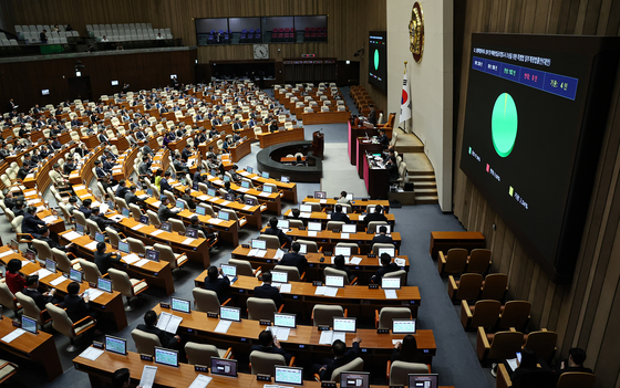 강원특별자치도 설치 및 미래산업글로벌도시 조성을 위한 특별법 본회의 통과