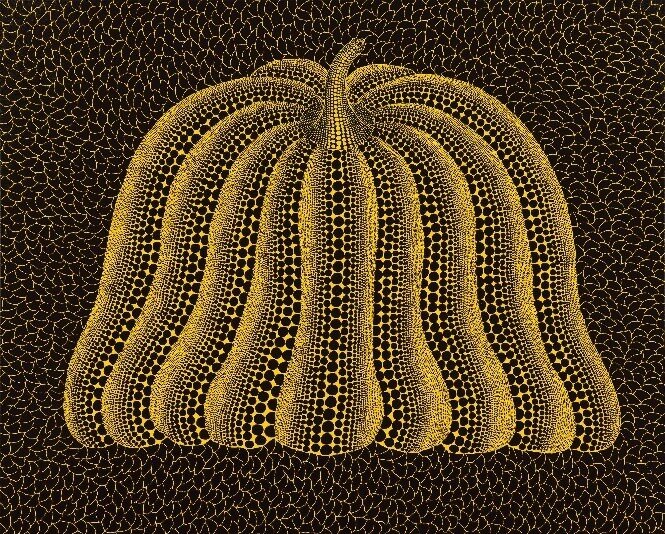 본문 이미지 - Lot. 40, 쿠사마 야요이 1929-, , 2015. Acrylic on canvas, 130 &times; 160cm. (서울옥션 제공)