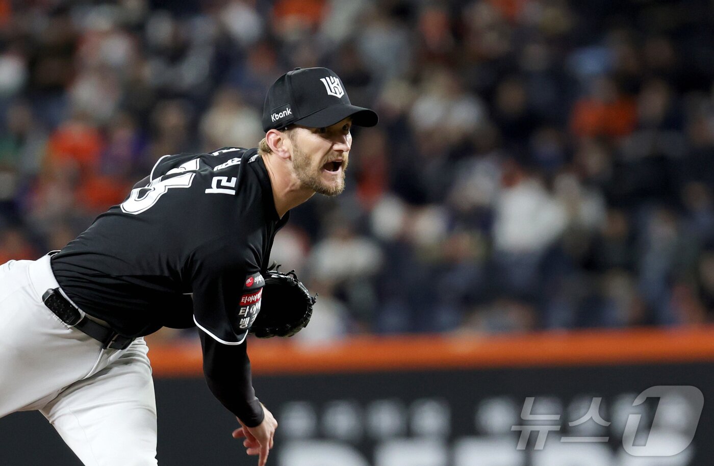 본문 이미지 - KT 위즈 케일럽 보쉴리. ⓒ 뉴스1 김기남 기자