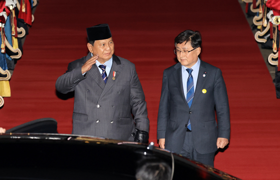 프라보워 인도네시아 대통령, 방한