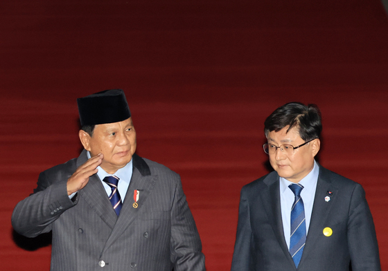 프라보워 인도네시아 대통령, 방한