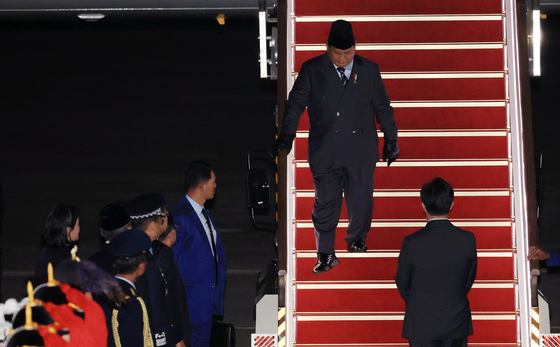 방한하는 프라보워 수비안토 인도네시아 대통령