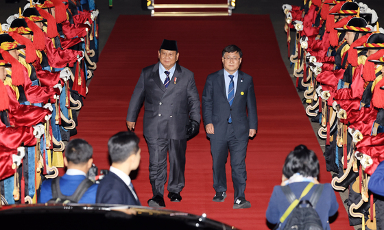 한국 방문한 프라보워 수비안토 인도네시아 대통령