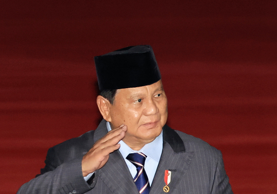 한국 방문한 프라보워 인도네시아 대통령