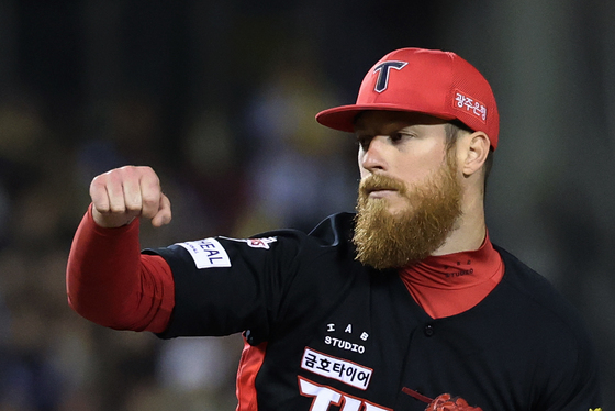 KIA 올러, 6이닝 '완벽투'