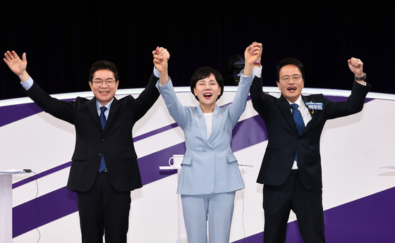 與 서울시장 본경선 2차 토론회…김부겸 '대구시장 면접'