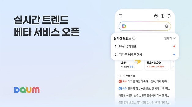다음 '실검', 6년만에 부활한다…4색 로고도 되살아나