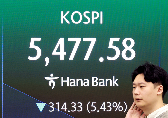 '매도사이드카 발동' 급락한 코스피