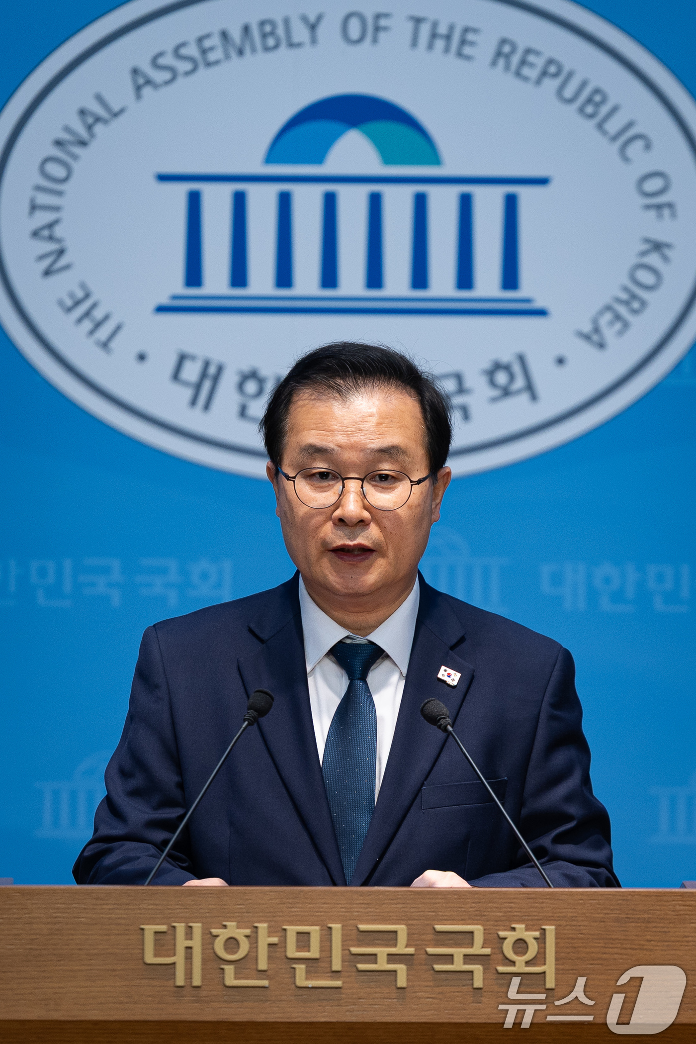 (서울=뉴스1) 유승관 기자 = 이건태 더불어민주당 윤석열 정권 조작기소 진상규명 및 공소취소를 위한 국정조사 추진위원회 간사가 4일 서울 여의도 국회 소통관에서 국정조사 추진위원 …