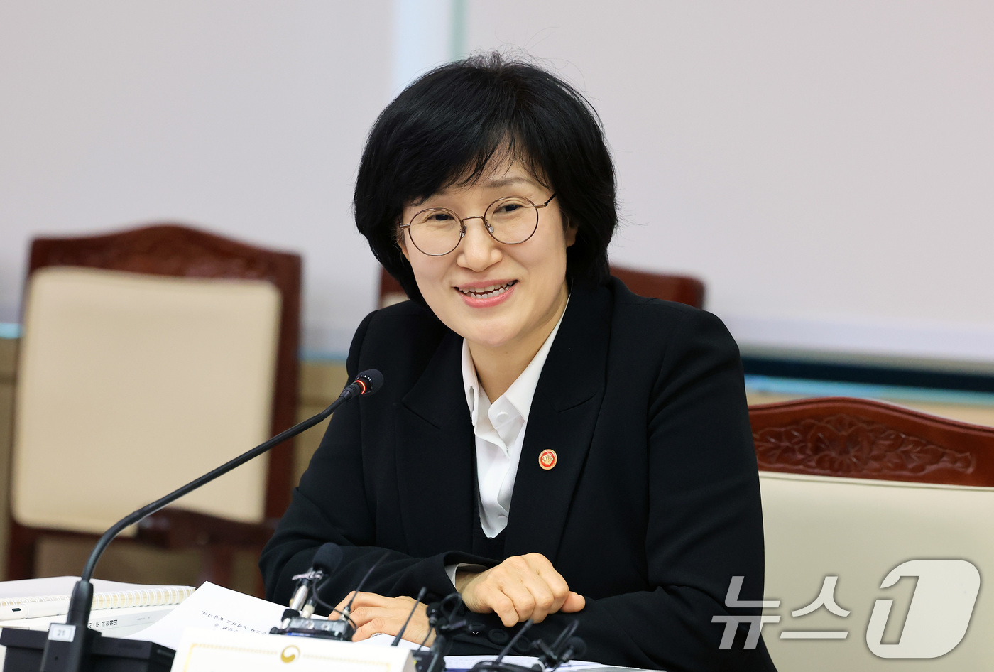 (서울=뉴스1) 임세영 기자 = 원민경 성평등가족부 장관이 4일 서울 종로구 정부서울청사에서 열린  2026년 성평등‧청소년‧가족정책 시‧도 국장회의에서 모두발언을 하고 있다. 2 …