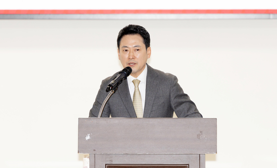 인사말하는 장동혁 대표