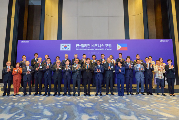 이재명 대통령, 한·필리핀 비즈니스 포럼 기념촬영