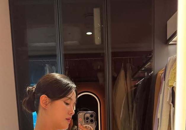 '임신 24주' 남보라, 아름다운 D라인 공개 "뒤돌면 배고파" [N샷]