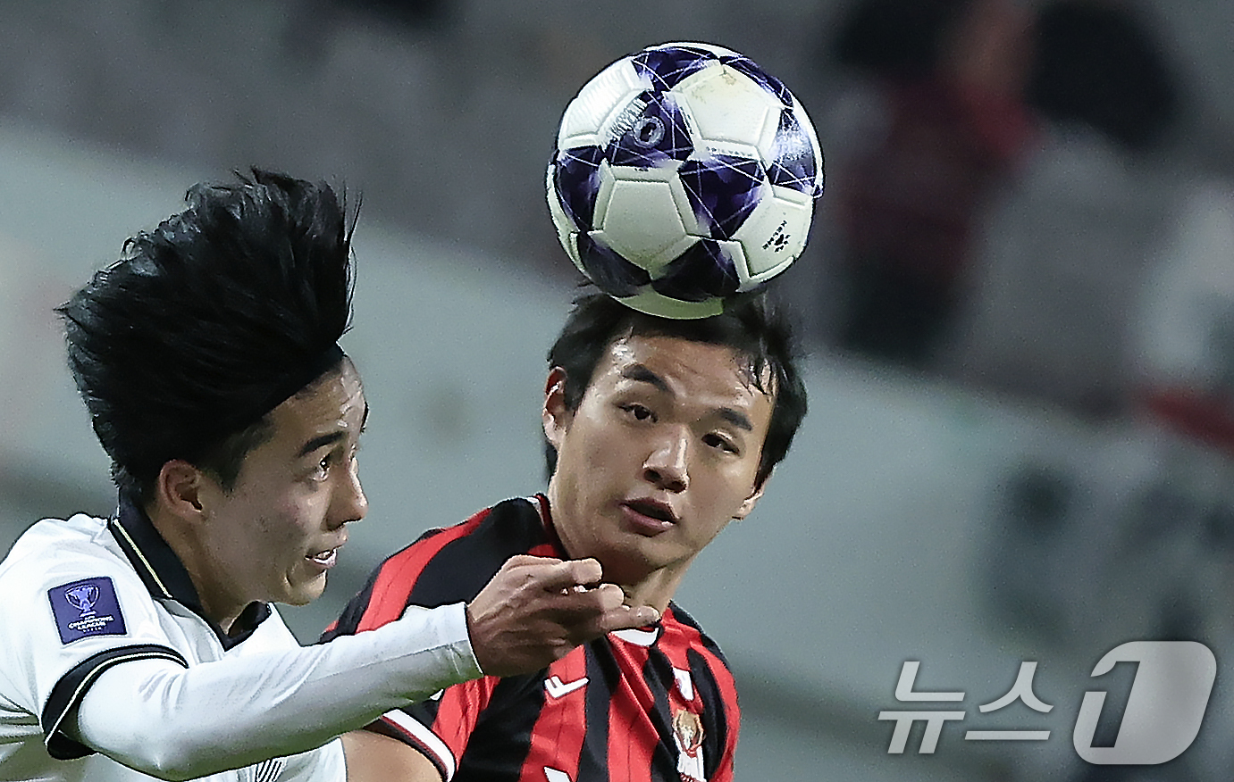 (서울=뉴스1) 박정호 기자 = 4일 오후 서울시 마포구 월드컵로 서울월드컵경기장에서 열린 아시아축구연맹(AFC) 챔피언스리그 엘리트(ACLE) 16강 1차전 FC서울과 비셀 고베 …