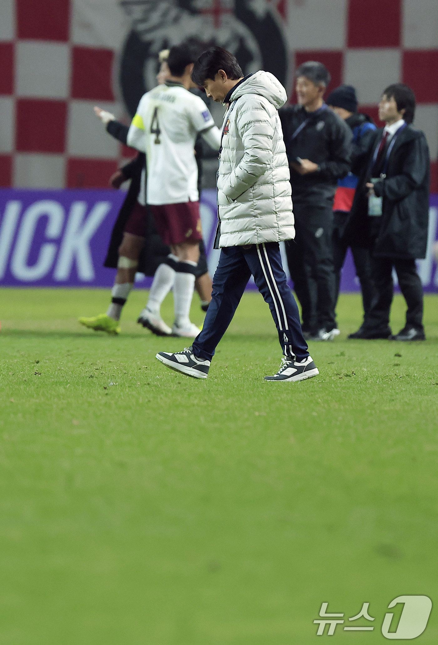 (서울=뉴스1) 박정호 기자 = 4일 오후 서울시 마포구 월드컵로 서울월드컵경기장에서 열린 아시아축구연맹(AFC) 챔피언스리그 엘리트(ACLE) 16강 1차전 FC서울과 비셀 고베 …