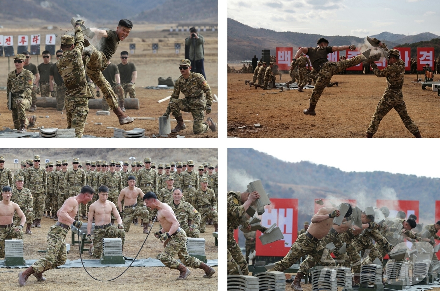 (평양 노동신문=뉴스1) = 북한 노동당 기관지 노동신문은 5일 김정은 당 총비서가 '저격수의 날'(3월3일)을 맞아 수도방위군단의 사격 경기를 관람했다고 보도했다. 현장에는 조용 …