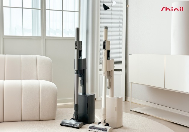"1.7㎏ 초경량에 자동비움"…신일전자 '스테이션 무선 청소기' 출시