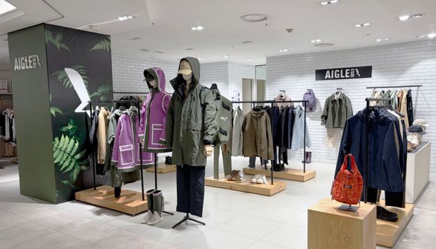 롯데홈쇼핑, 독점 브랜드 AIGLE 오프라인 매장 전국 확대