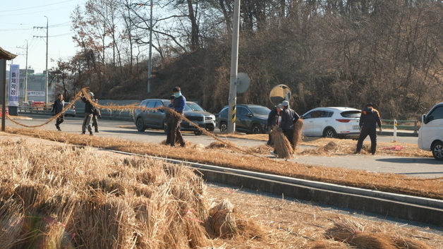 당진시, 2026 기지시줄다리기 줄 제작 본격화