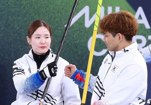 휠체어컬링 믹스더블, 개최국 이탈리아에 5-7 패배[패럴림픽]