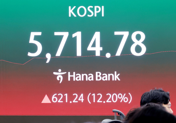 5700선 회복한 코스피