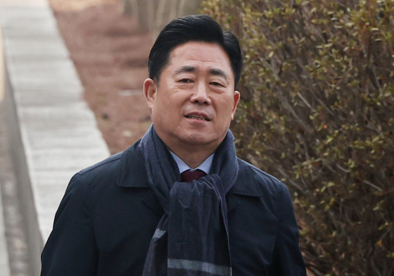 김규환 전 의원, 합수본 2차 조사 출석