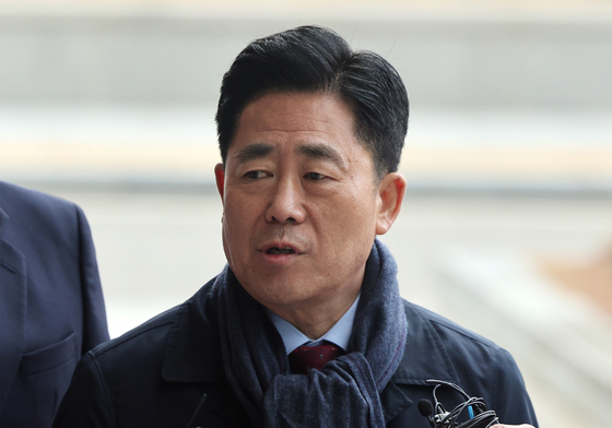 '통일교 금품 의혹' 김규환 전 의원 합수본 2차 조사 출석