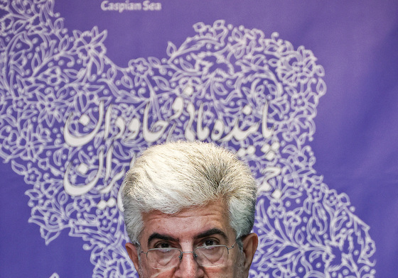 미국·이스라엘의 대이란 공격 입장 발표하는 이란 대사